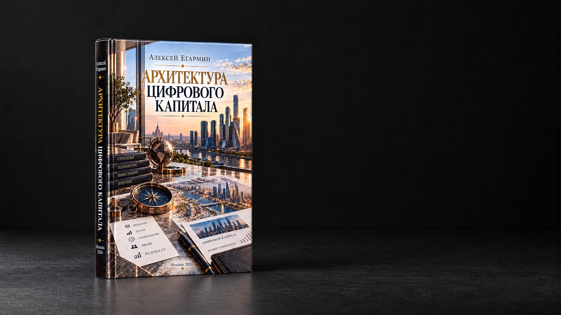 Книга «Архитектура цифрового капитала», твёрдый переплёт